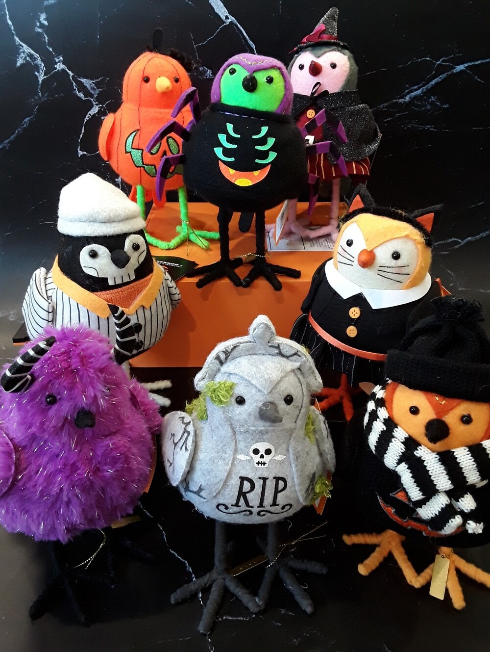 Target Halloween 2026 Featherly Friends Hyde & EEk Complete Set of 8 NWT
